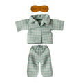 Maileg Pyjamas Dad Mouse Mint - Sand