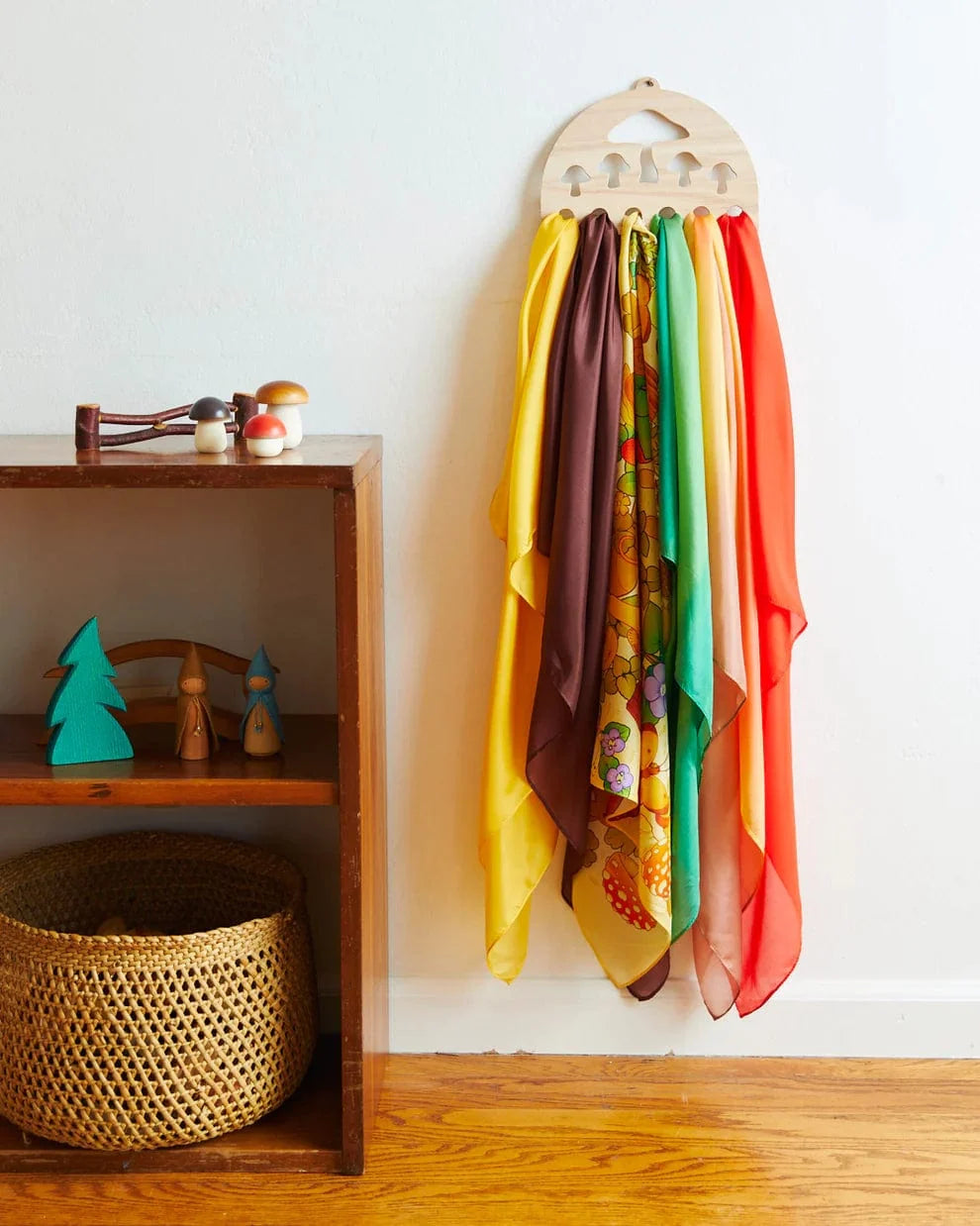 Sarah's Silks Playsilk Display