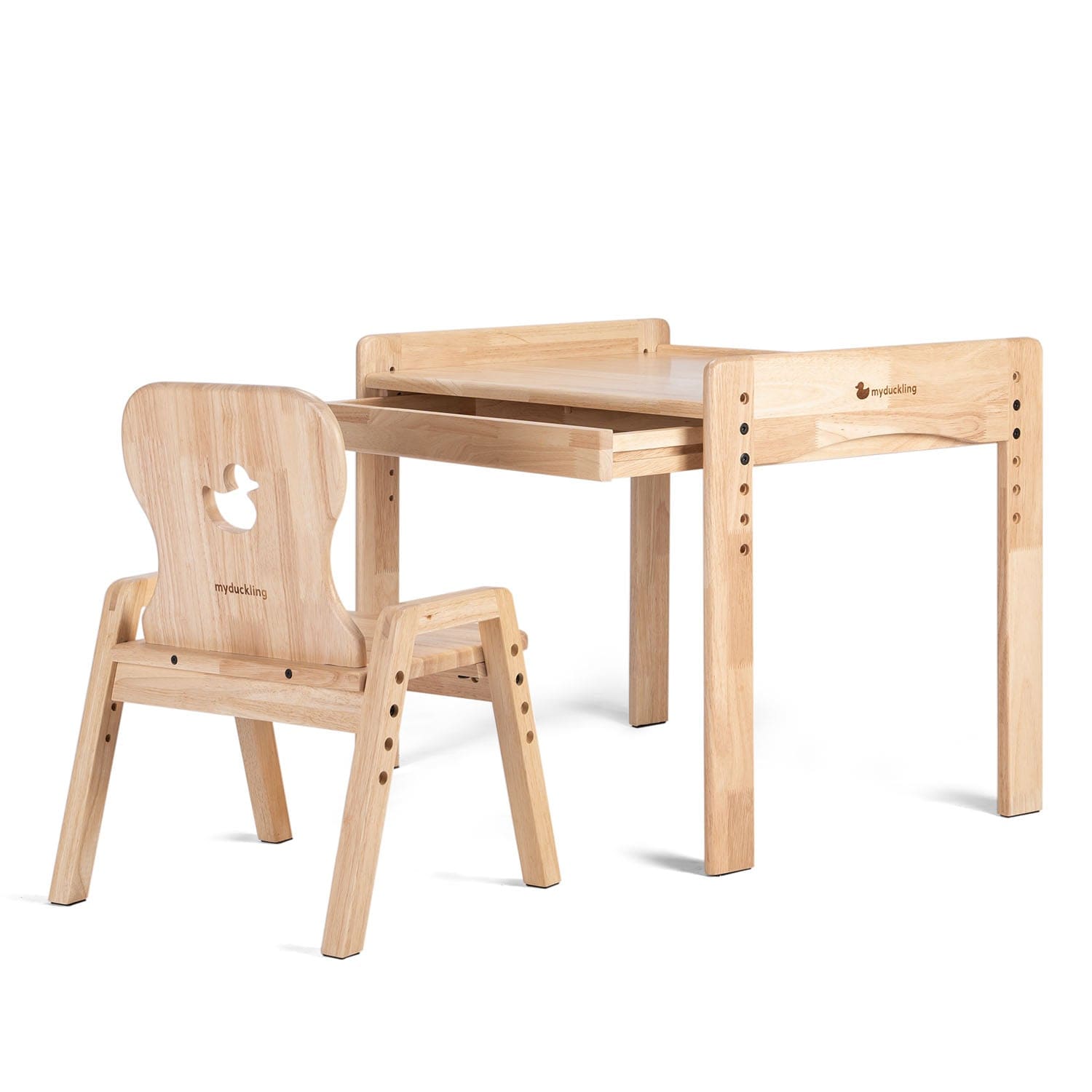 myduckling Primary Adjustable Table and Chair Set - Duck