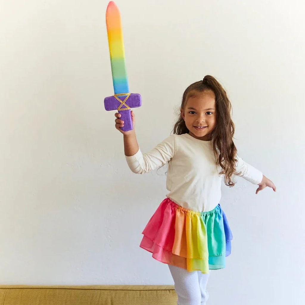 Sarah's Silk Soft Sword - Rainbow