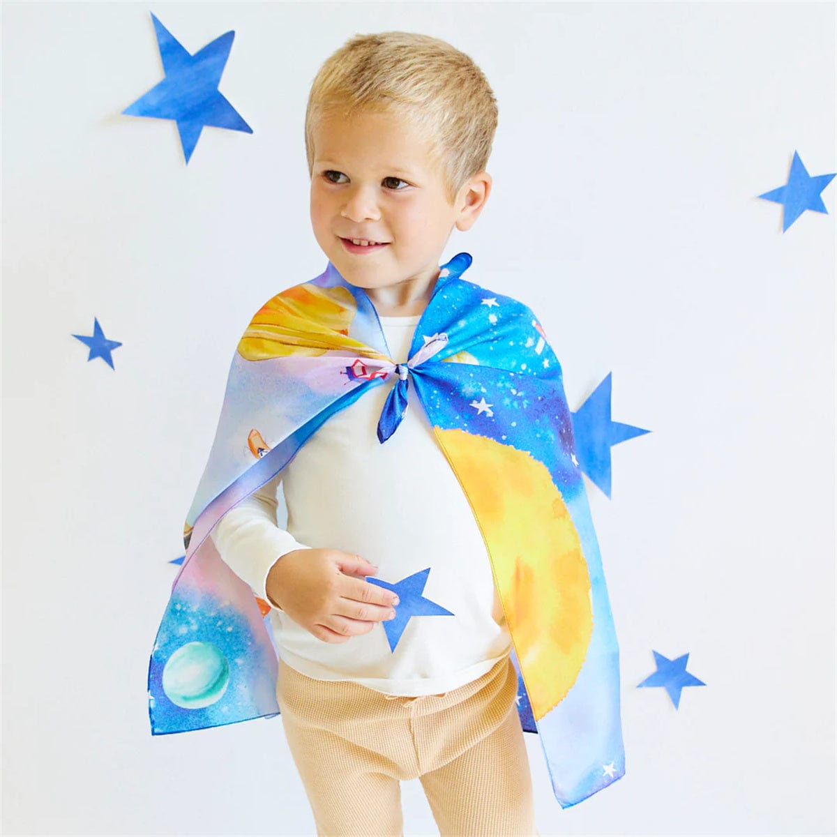 Sarah's Silks Playsilk - Seek and Find - Outer Space