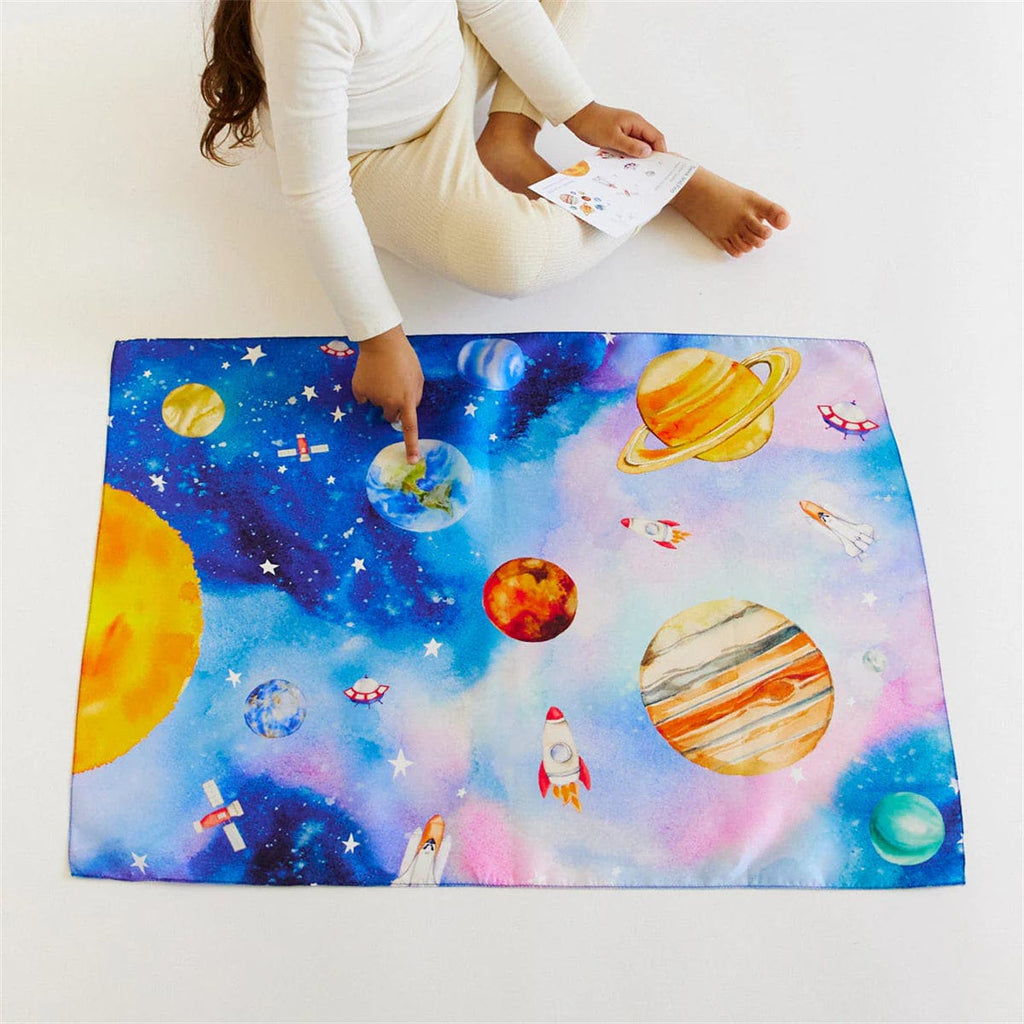 Sarah's Silks Playsilk - Seek and Find - Outer Space