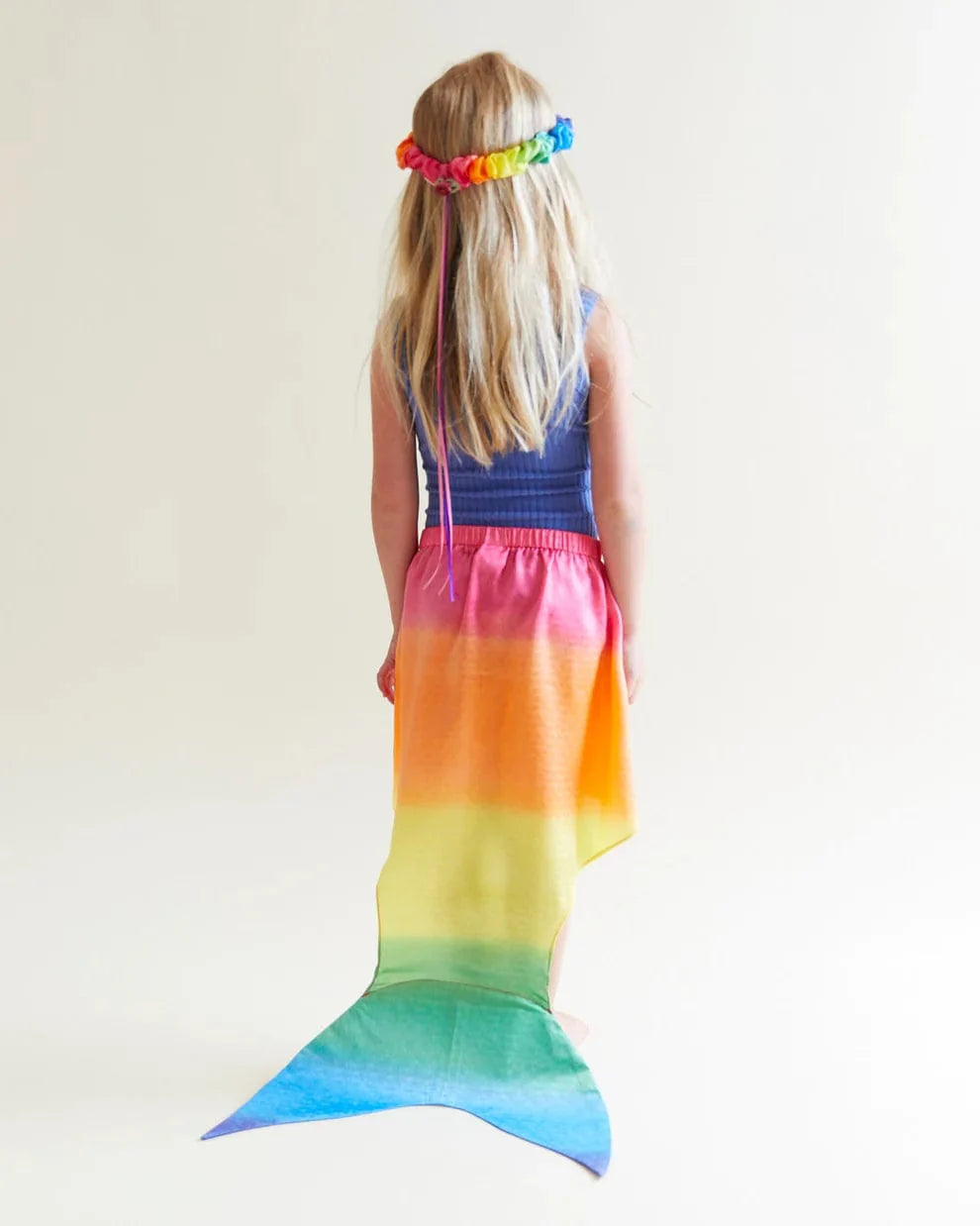 Sarah's Silks Large Rainbow Mermaid Tail