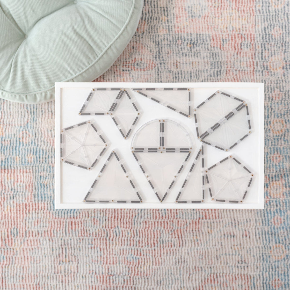 Connetix Tiles Clear Shape Expansion Pack 24 Piece