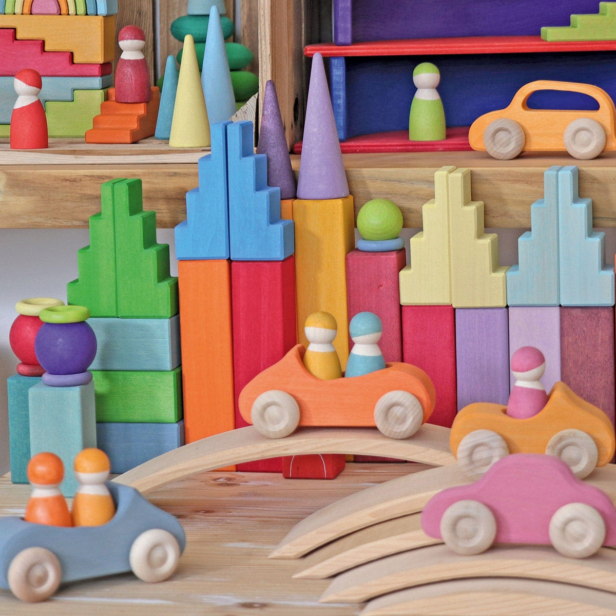 Grimm’s Stepped Roofs Rainbow