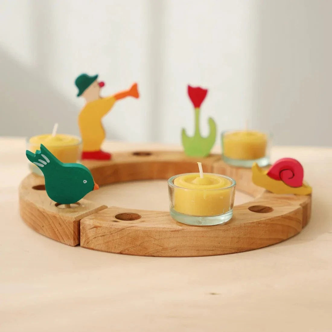 Grimm’s Tea Light Holders Glass 5 Pieces