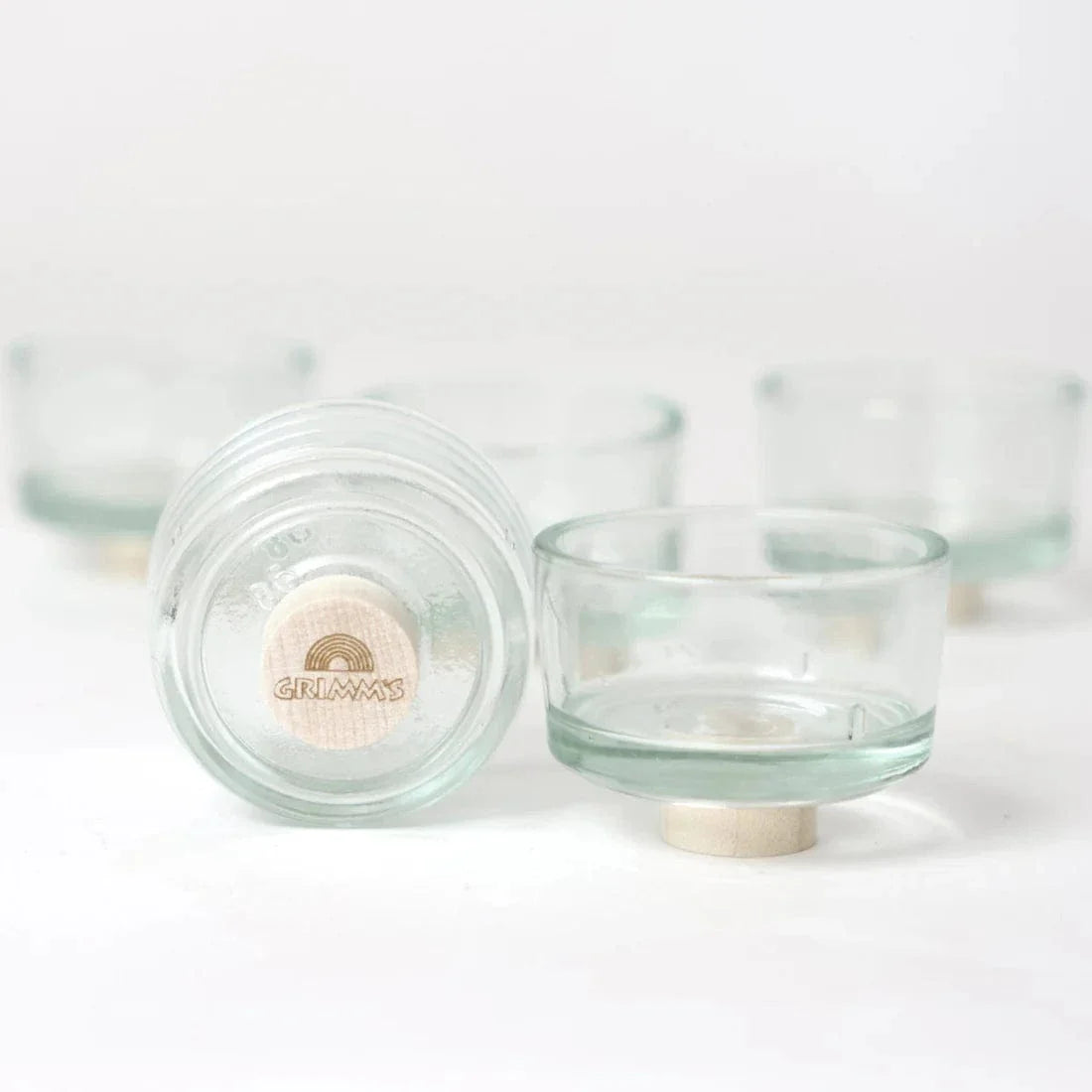 Grimm’s Tea Light Holders Glass 5 Pieces