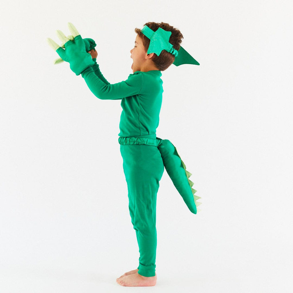 Sarah's Silks Green Dinosaur Tail