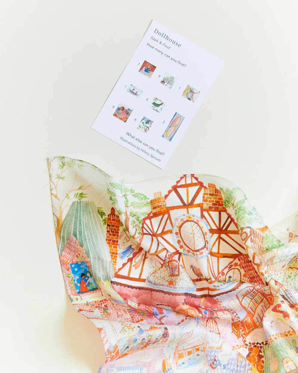 Sarah's Silks Playsilk Seek and Find - Dollhouse