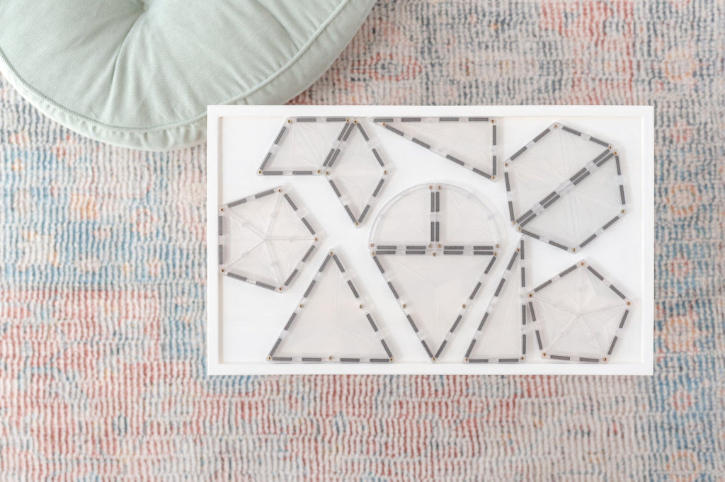 Connetix Tiles Clear Shape Expansion Pack 24 Piece