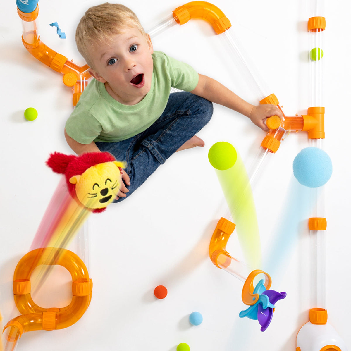 Fat Brain Toys Air Toobz Ultimate Play Bundle