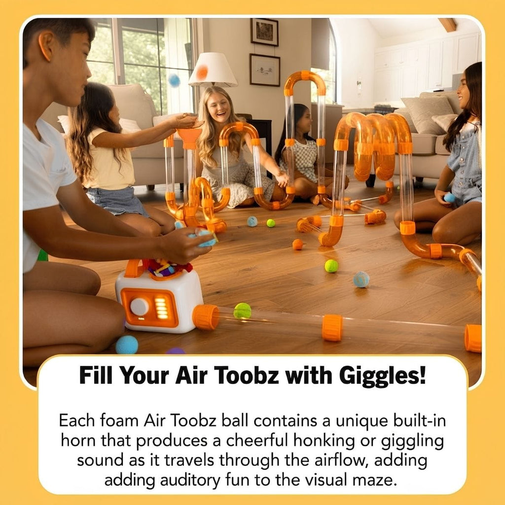 Fat Brain Toys Air Toobz Giggle Balls