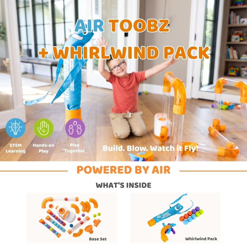 Fat Brain Toys Air Toobz Whirlwind Set