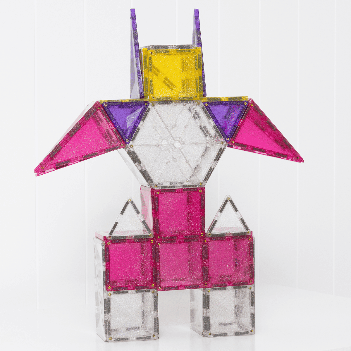 Connetix Tiles Glitter Unicorn Pack 56 Piece