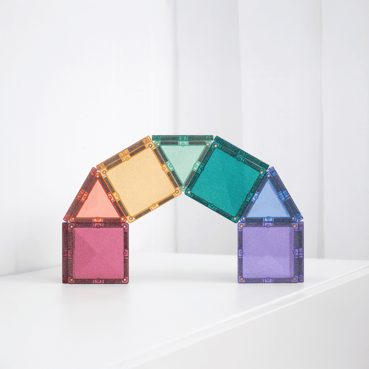 Connetix Tiles Glitter Castle Pack 48 Piece