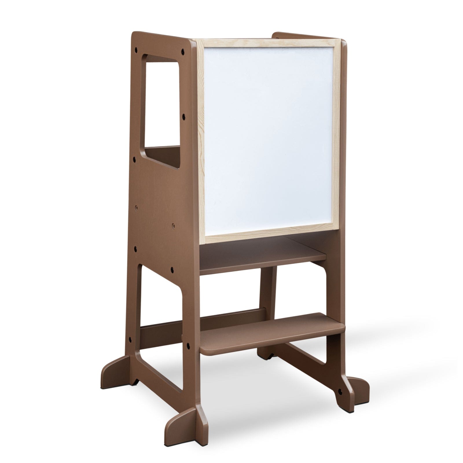 myduckling Adjustable Learning Tower 2 in 1 – Mocha Brown