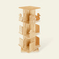 myduckling Montessori Rotating Bookcase - Natural