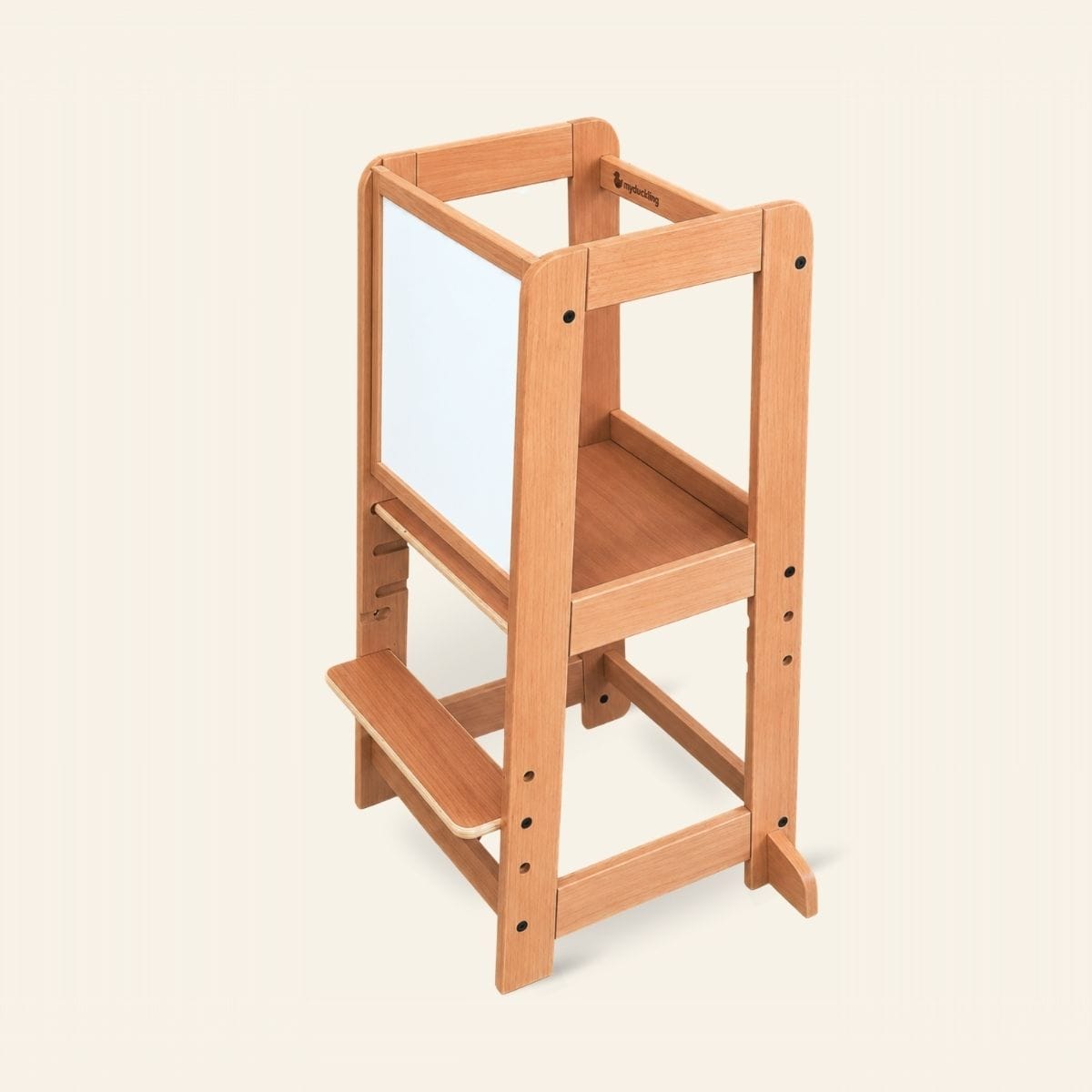 myduckling Pro Beechwood Adjustable Learning Tower - Natural