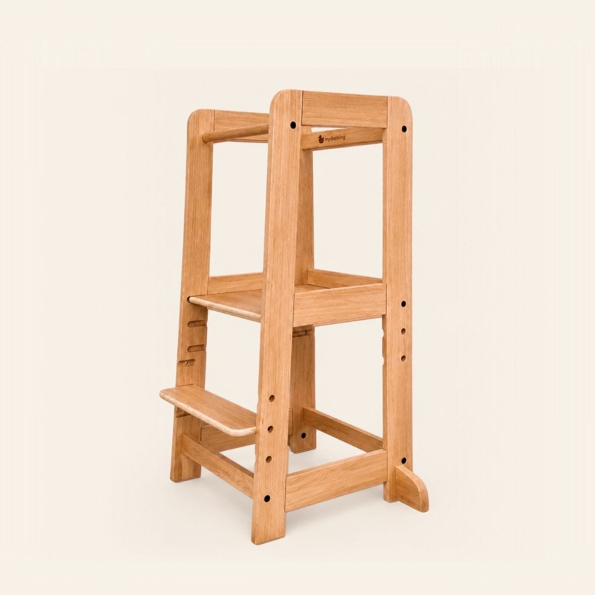 myduckling Pro Beechwood Adjustable Learning Tower - Natural