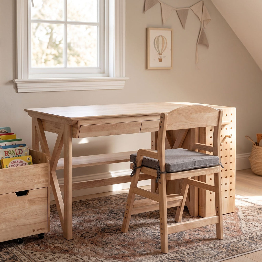 myduckling Solid Wood Trolley