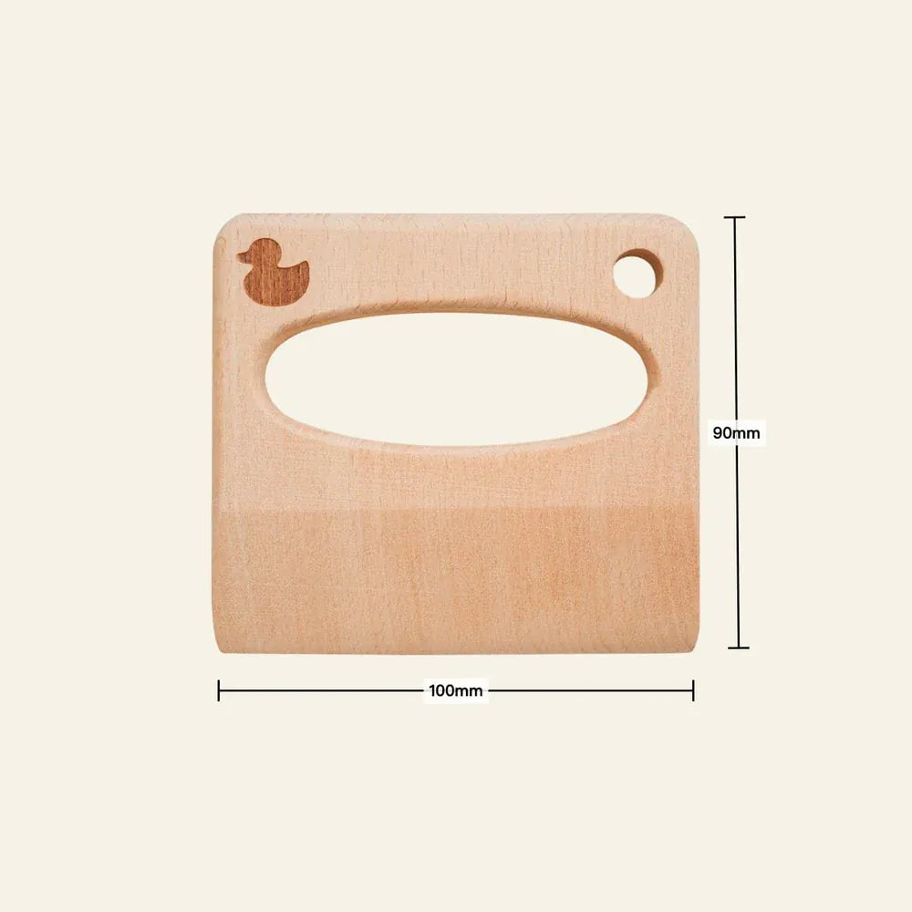 myduckling Wooden Kids Cutting Knife Set