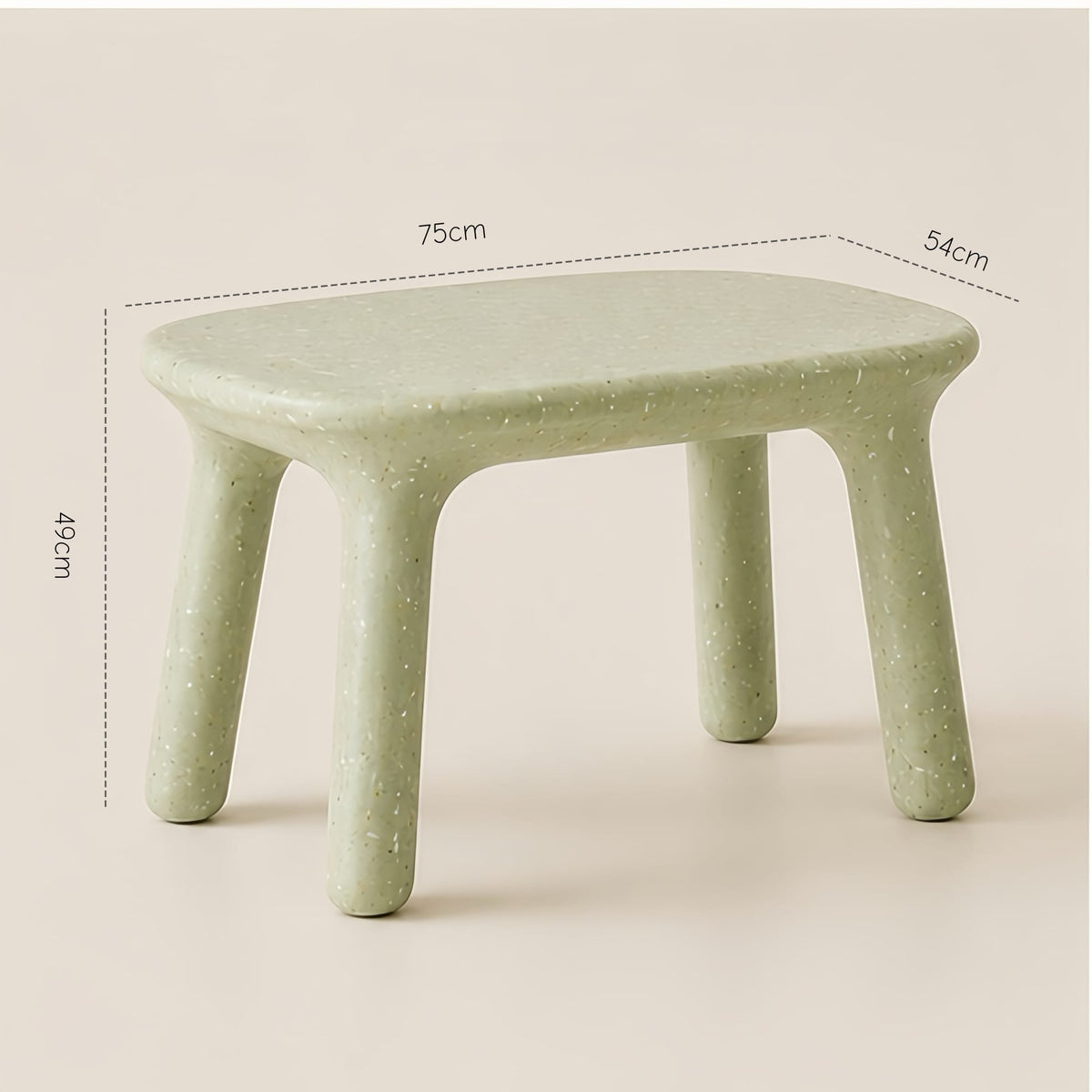 Funova Confetti Kids Table and Chairs Set - Sage