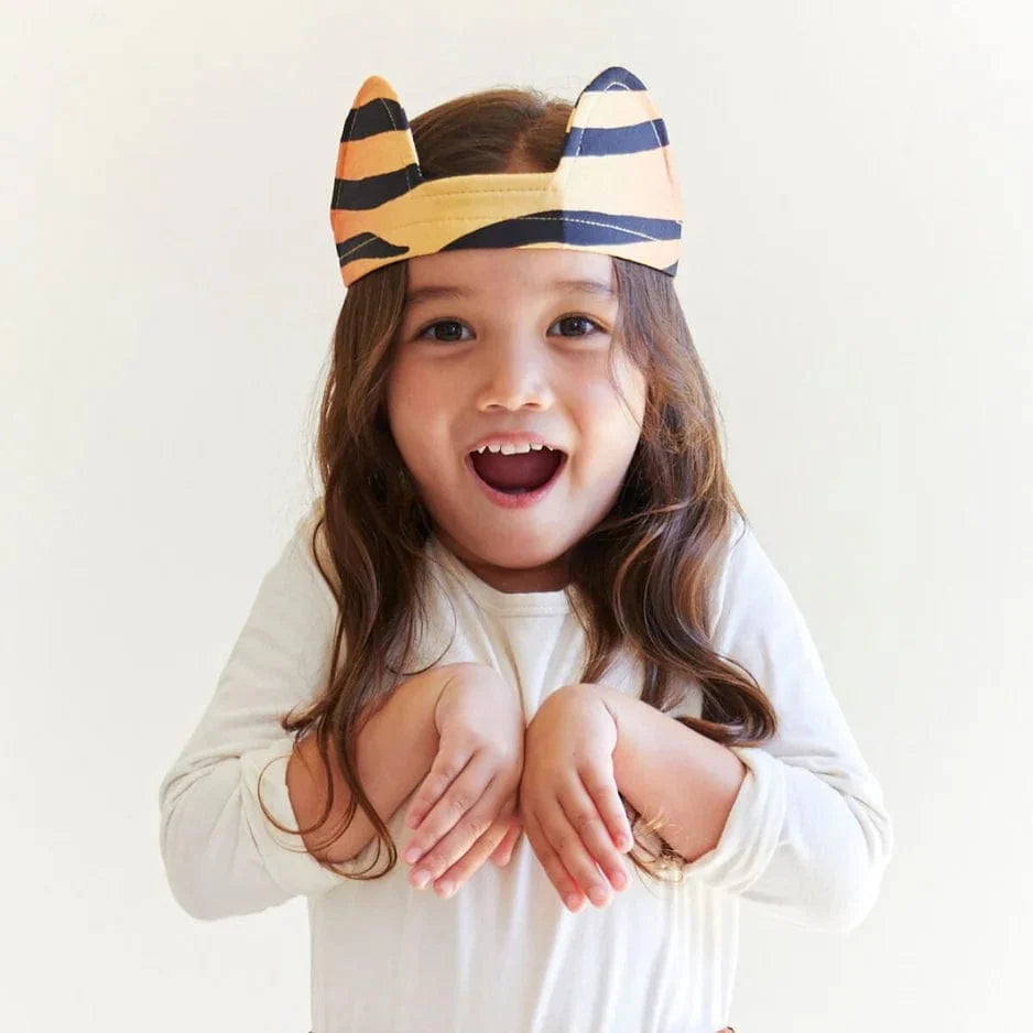 Sarah's Silks Animal Dress Ups Ears - Tiger