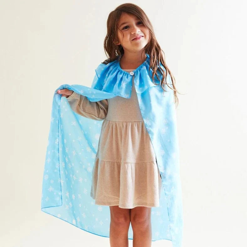 Sarah's Silks Cape - Snowflake