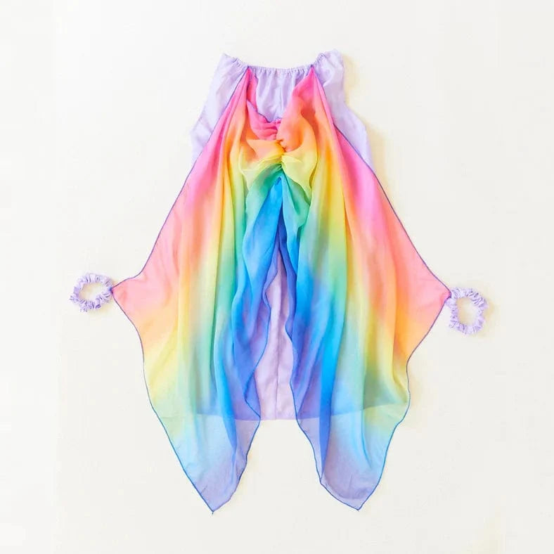 Sarah's Silks Fairy Dress - Lavender Rainbow