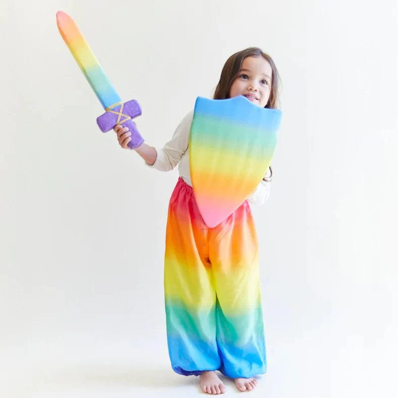 Sarah's Silks Genie Pants - Rainbow