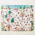 Sarah's Silks Snow Seek & Find Playsilk