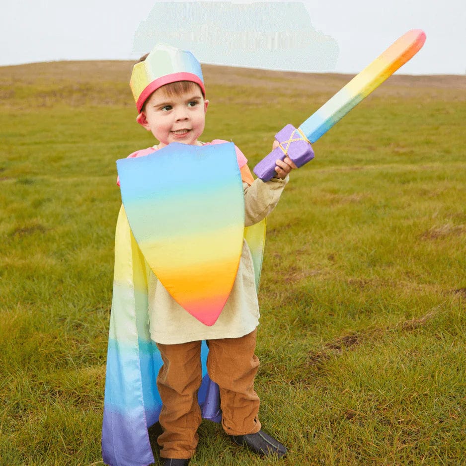 Sarah's Silks Shield - Rainbow