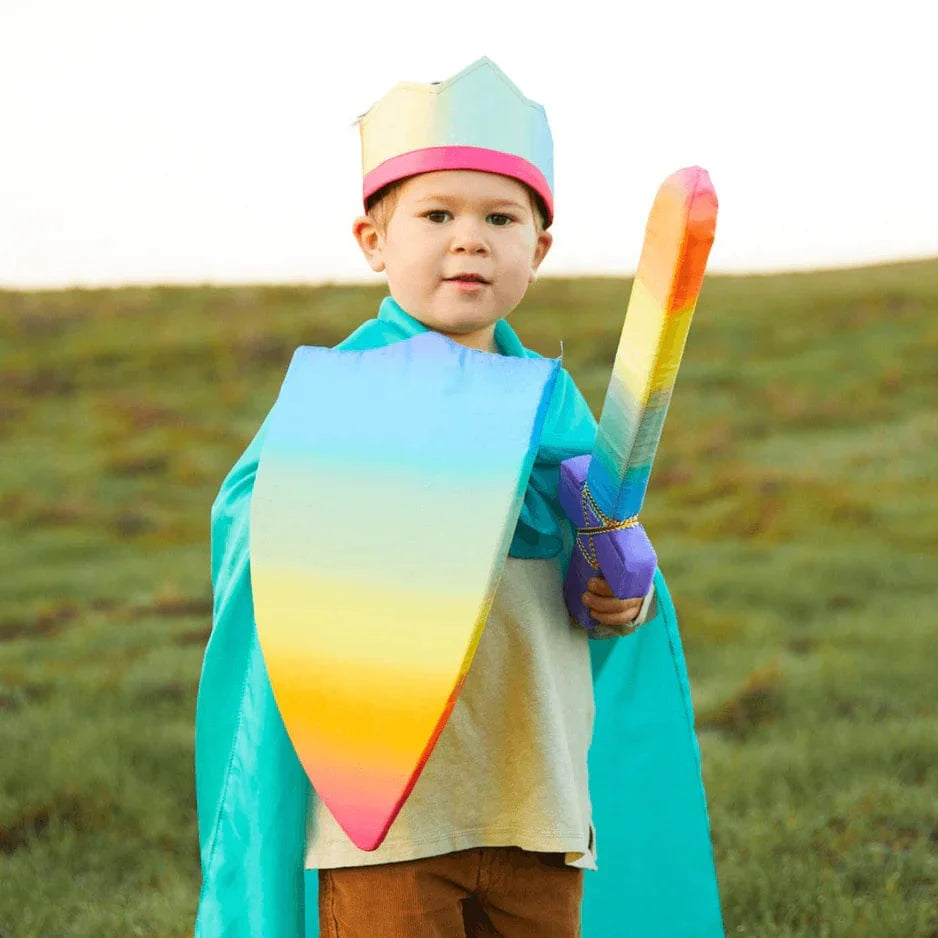 Sarah's Silks Shield - Rainbow
